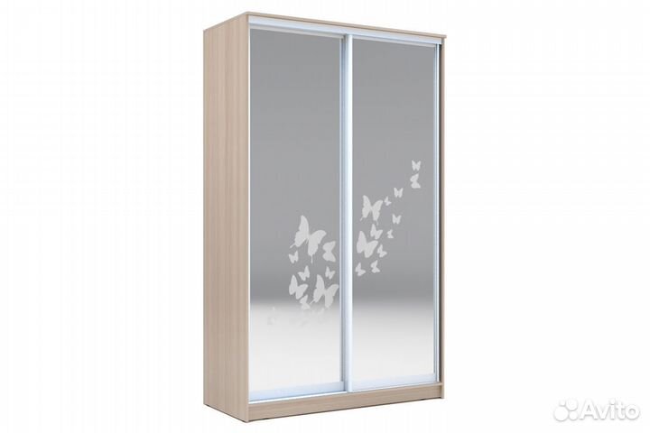 Шкаф-купе Хит 23-14-66 со щётками