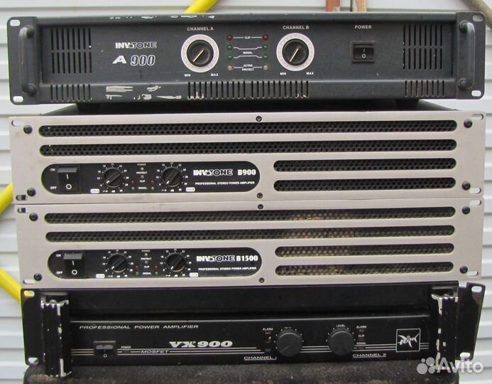 Усилители звука 160-3550W Pro 4ш QSC Crown PV ASR