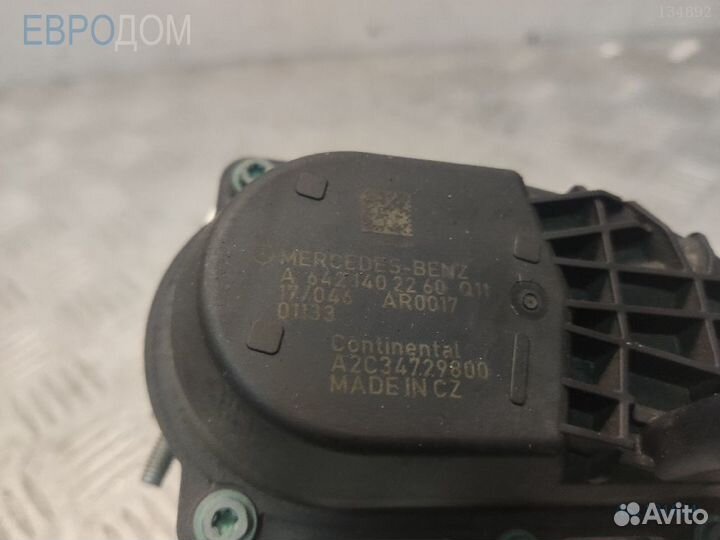 Клапан картерных газов mercedes W166 ом642