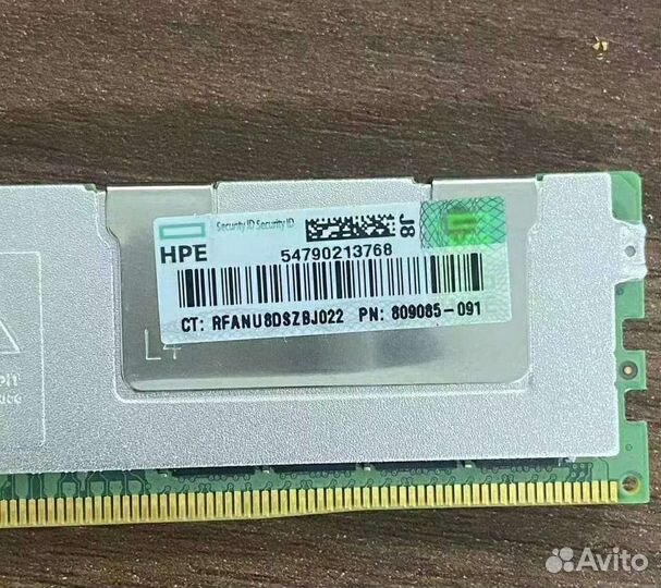 Память ddr4 64gb ecc reg hpe 805358-b21