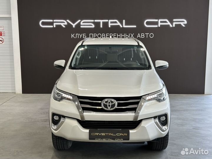 Toyota Fortuner 2.8 AT, 2018, 186 000 км