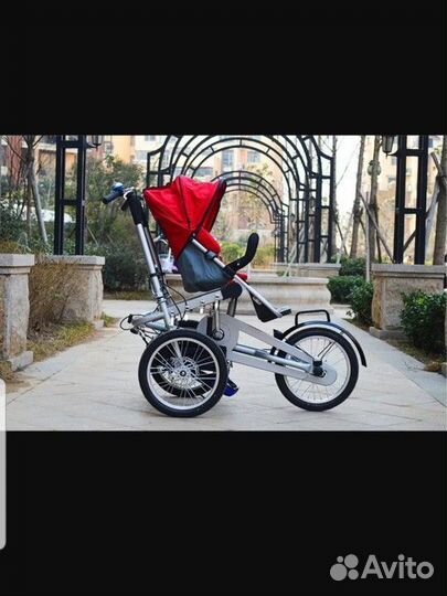 Велоколяска велотрансформер тага байк