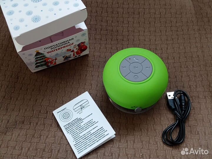 Портативная колонка waterproof