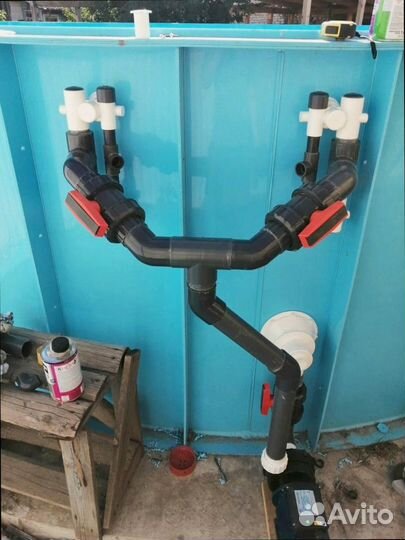 Круглый полипропиленовый бассейн от производителя