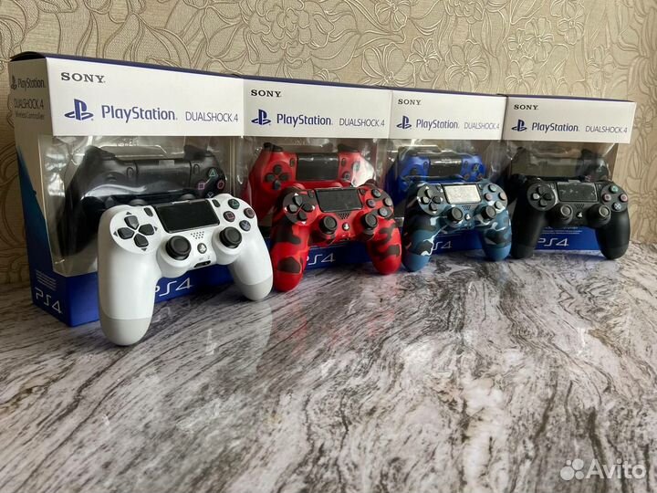 Джойстик dualshock PS4 геймпад v2 синий