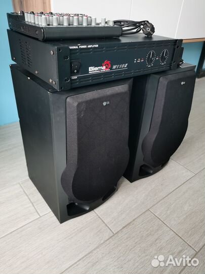 Комплект акустики с микшером