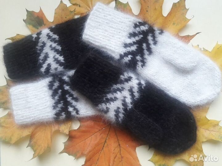 Пряду собачий, кроличий, козий пух (шерсть)