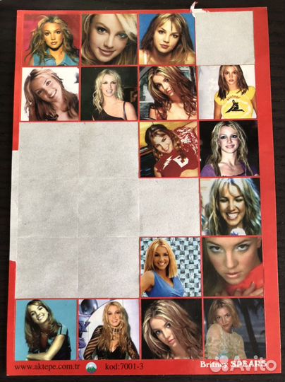 Наклейки с Britney Spears