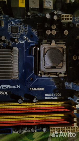 Материнская плата сокет 1200 с процессором