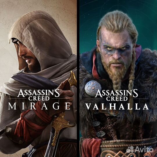 Assassins Creed Mirage and Valhalla Ps4 &Ps5