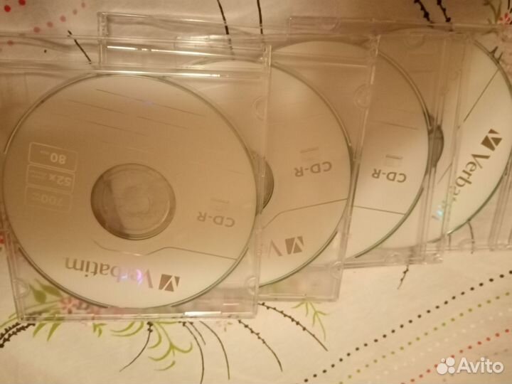 Диски DVD-R и CD-R (новые)
