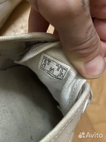 Vans кеды белые