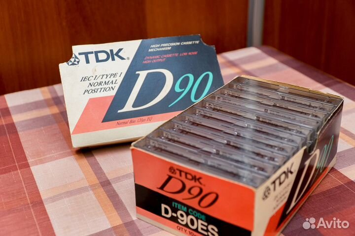 Блок TDK D90 состояние новых 10 шт Japan