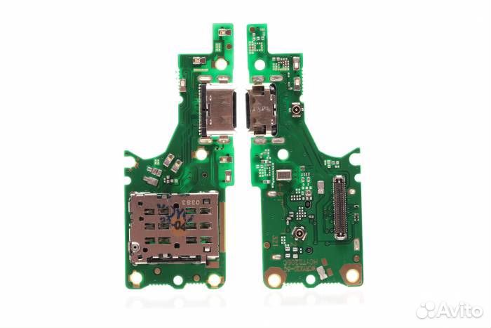 Шлейф Honor 50 Lite (плата) разъем зарядки/Сим кон