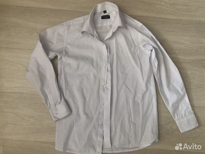 Рубашка школьная для мальчика 140-146