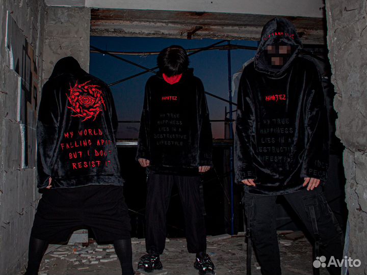 Anhatez hoodie «destructive»