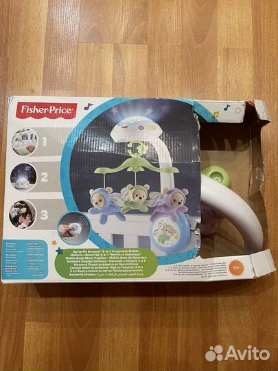 Мобиль fisher price мечты о бабочках