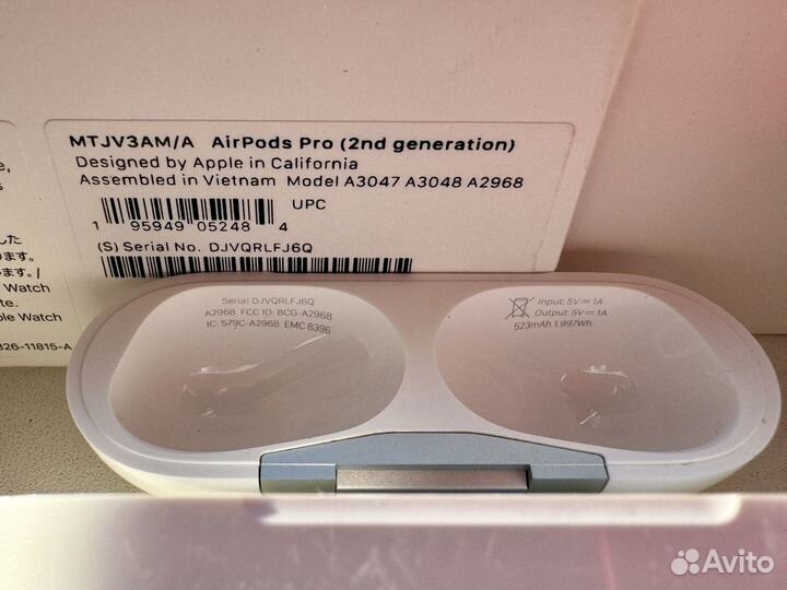 Наушники Apple Airpods Pro 2 оригинал (USB-C )