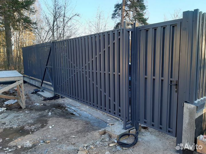 Ворота под ключ