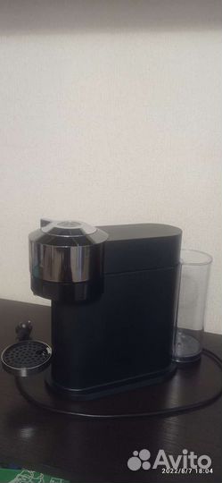 Кофемашина капс. Nespresso Vertuo chrom + капсулы