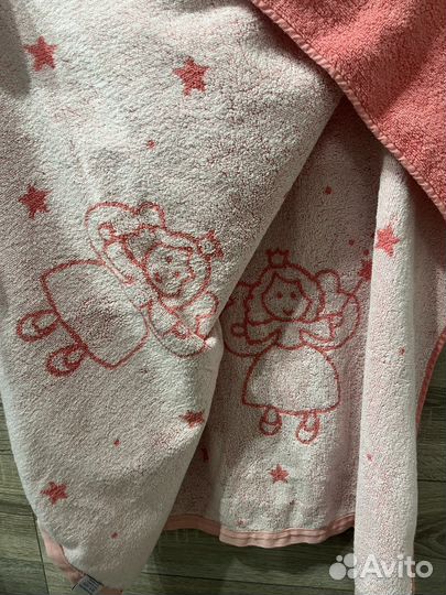 Пончо детский халат