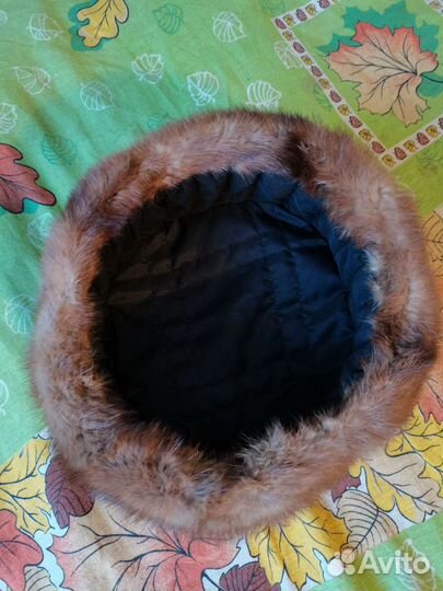 Мужская шапка норковая