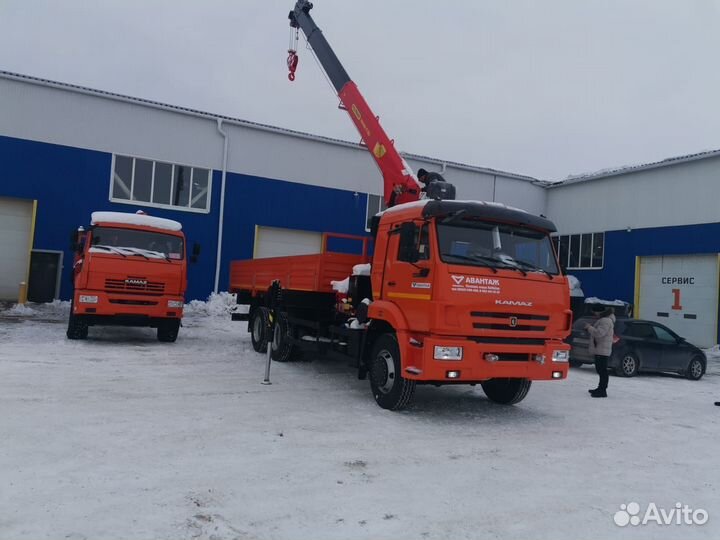 КамАЗ 65115 с КМУ, 2023