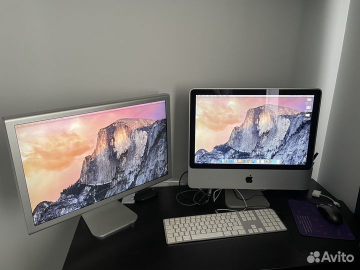 Apple iMac Early 2008 + Apple Cinema HD Display