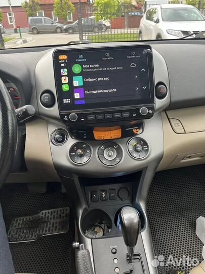 Магнитола на Toyota RAV4 XA30 с камерой