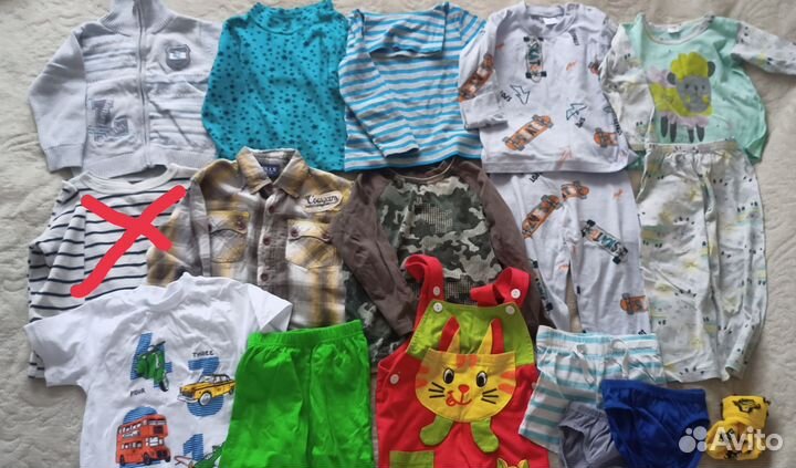 Детские вещи на мальчика пакет