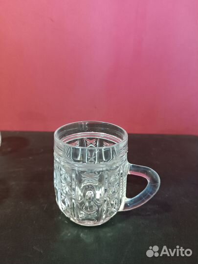 Кружечки хрустальные