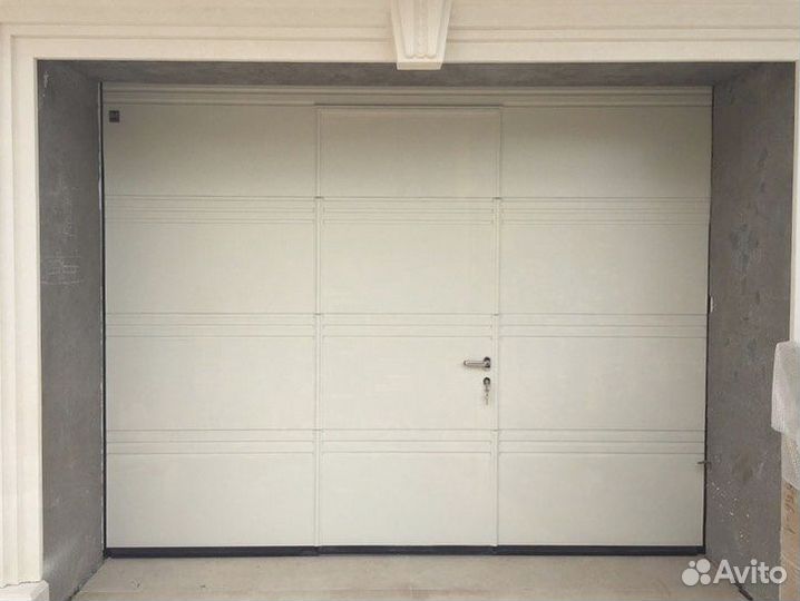 Ворота гаражные под ключ
