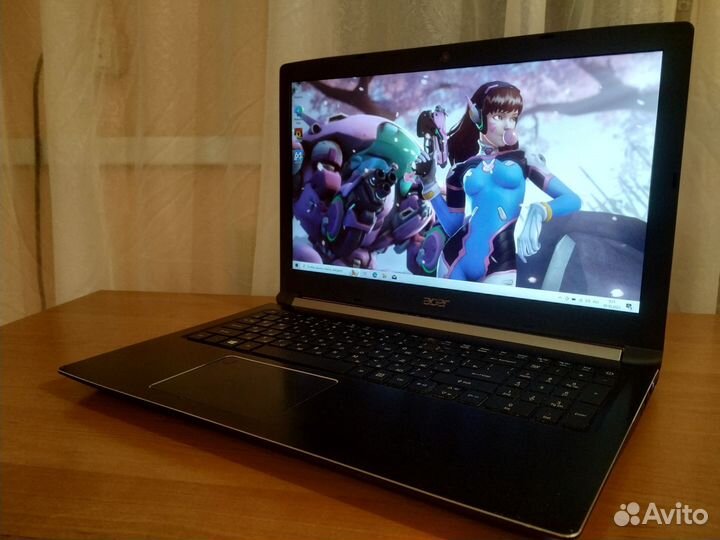 Игровой ноутбук Acer на GTX 1050