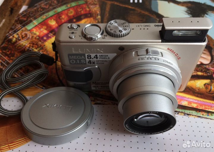 Panasonic Lumix DMC-LX1 Silver б/у