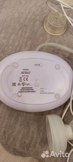 Молокоотсос Philips Avent scf 332