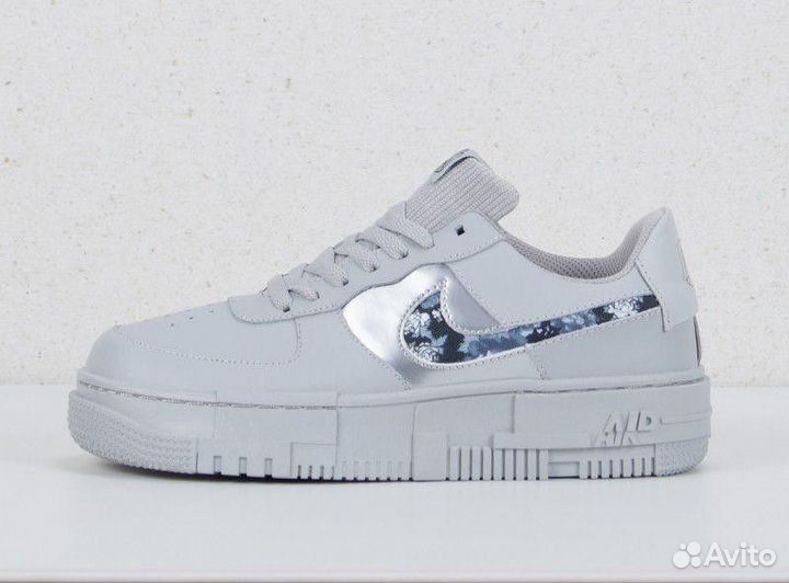 Кроссовки Nike Air Force 1 Grey арт 5002-13