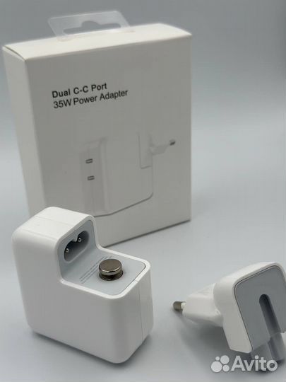 Блок питания USB-C 35 Вт Зарядное устройство