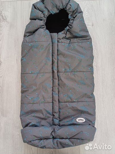 Зимний конверт в коляску Мимими