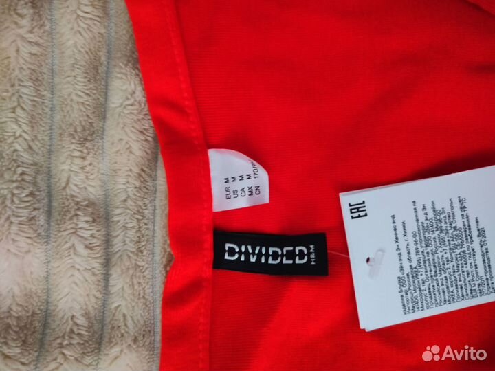 Топ укороченный H&M новый