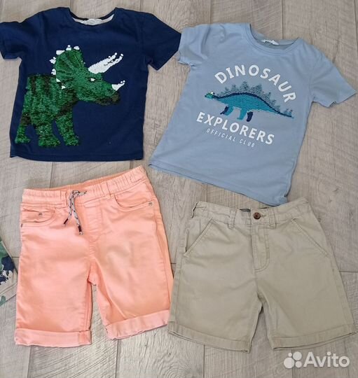 Пакет летней одежды для мальчика 122-128