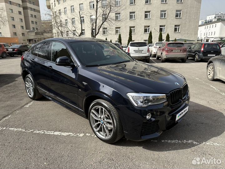 BMW X4 2.0 AT, 2017, 72 500 км