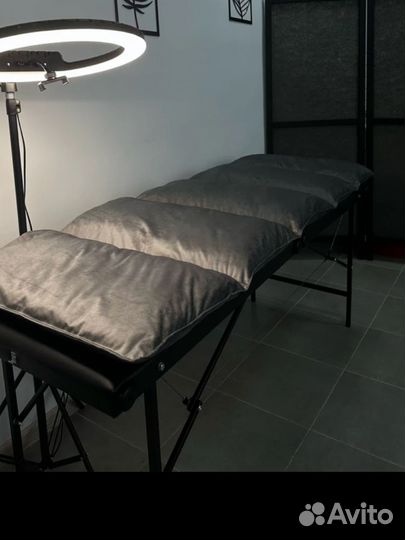 Стул мастера, матрас, тележка