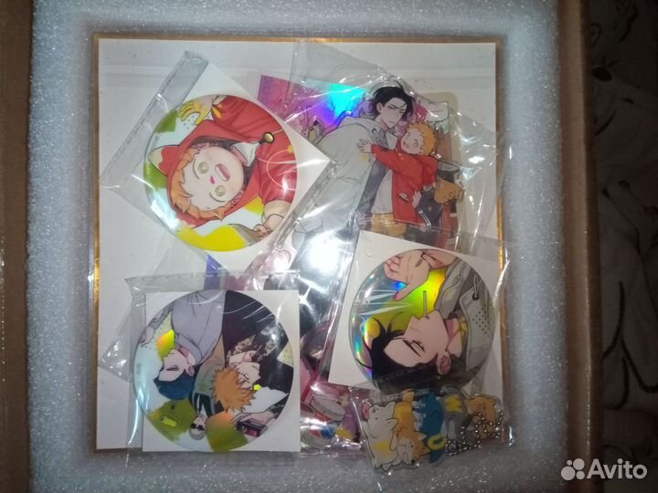 Волк и найденыш набор официального мерча