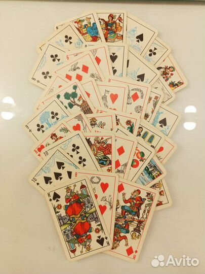 Игральные карты СССР сувенирные