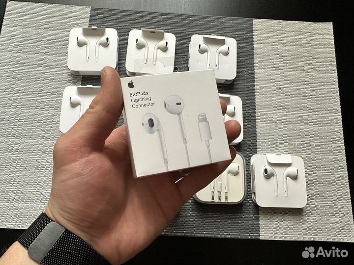 Оригинальные наушники earpods (lightning)