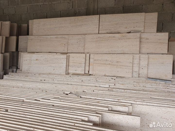 Травертин камень для облицовки дома, лестниц