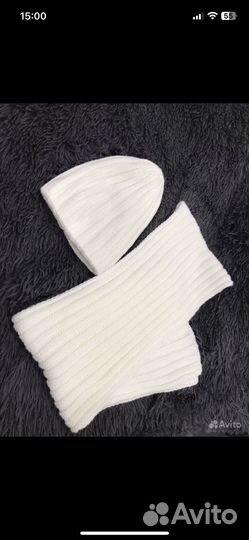 Комплект шарф и шапка