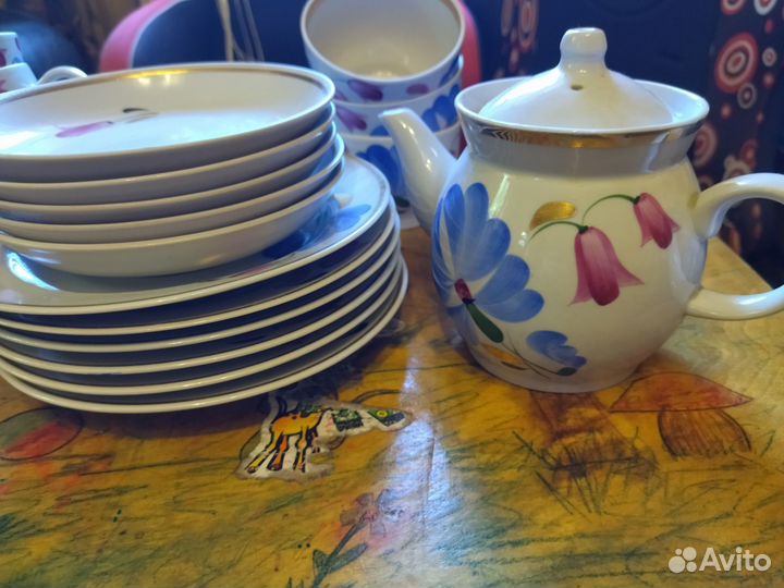 Набор столовой посуды на 6 персон СССР