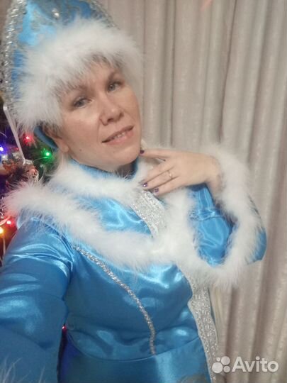 Прокат костюма снегурочки
