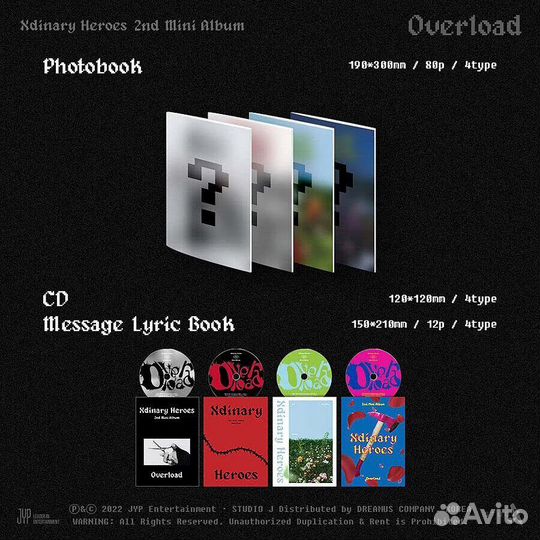 Альбом Xdinary Heroes Overload